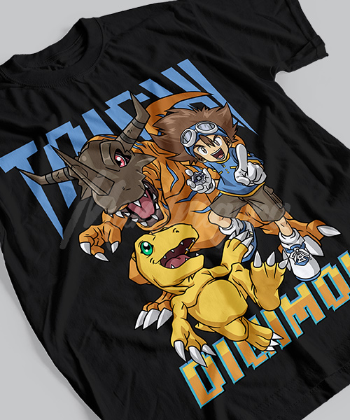 Summer Clothing Brands - 2025 verão digimon aventura animação marca