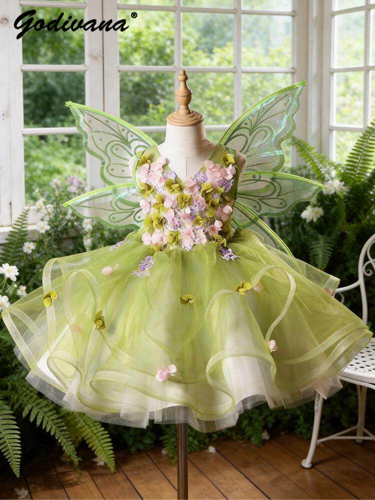 Vestido de Princesa Lolita com - Summer Clothing Baby Girl avaliação e preço